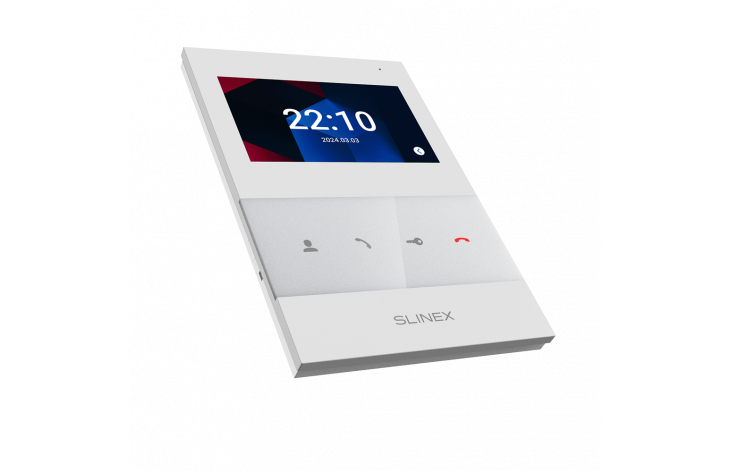 ★ Ultra-thin video intercom Slinex SQ-04 with internal power supply unit 