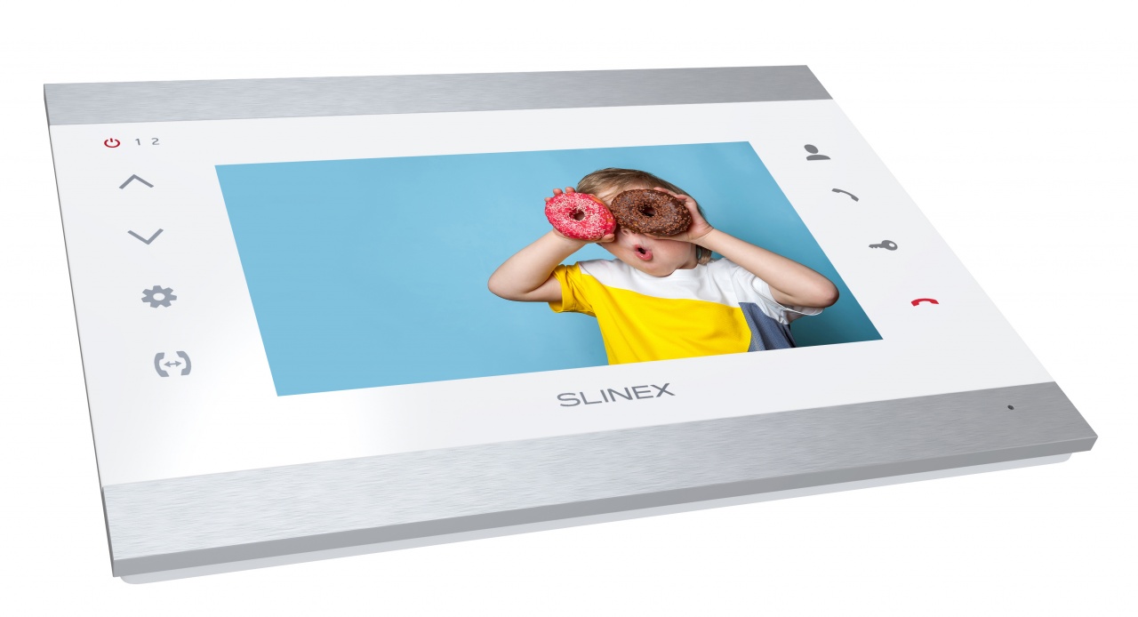 Slinex SL-07M (silver + white)