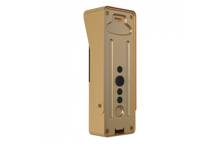 Slinex ML-20CR HD (gold + black) outdoor panel with AHD/CVBS support and ID card reader